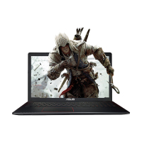 华硕(ASUS)雷霆勇士A550VQ6300 15.6英寸笔记本电脑(i5-6300 4G 500G 2G独显 黑色)