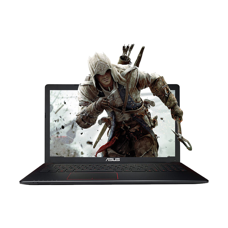 华硕(ASUS)雷霆勇士A550VQ6300 15.6英寸笔记本电脑(i5-6300 4G 500G 2G独显 黑色)
