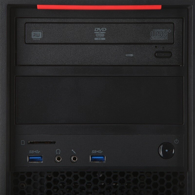 联想(ThinkStation)P300工作站 19.5英寸液晶显示器（G3240/4G/500GB/集显/双核）机箱
