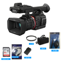 松下(Panasonic)4K、无线摄像机AG-FC100MC高清便携式摄录一体机 标配套餐