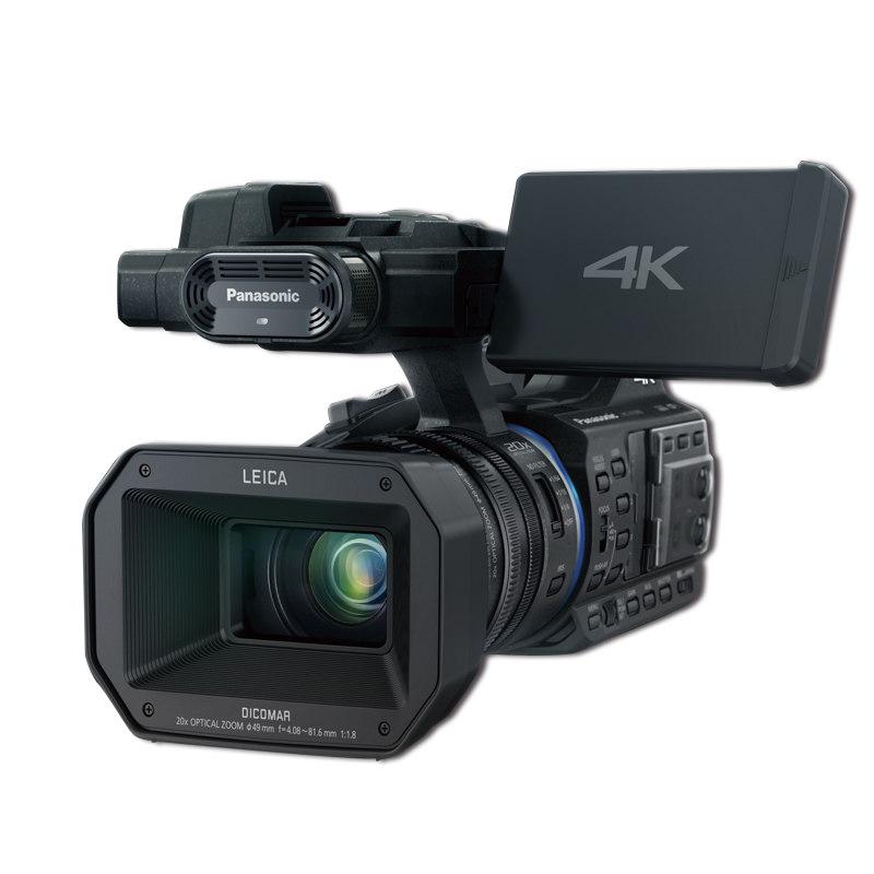 松下(Panasonic)4K、无线摄像机AG-FC100MC高清便携式摄录一体机 标配套餐