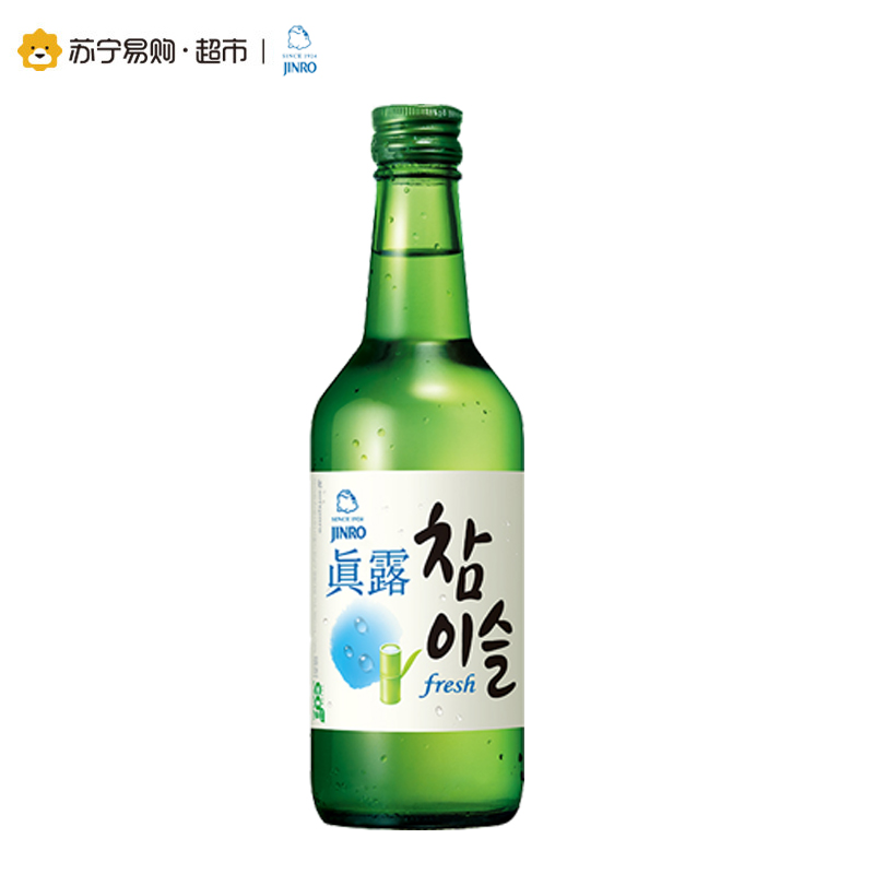 真露韩国烧酒17.8度360ml*6瓶高清大图