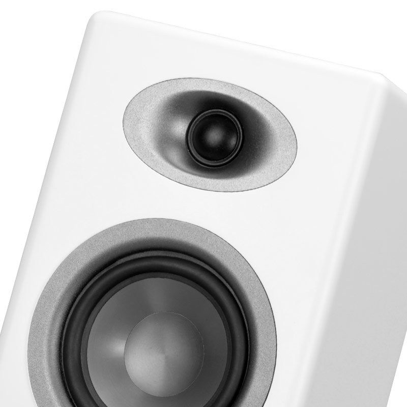 恩科(ENKOR)MD30B 有源书架2.0HIFI音箱 蓝牙音响 U盘NFC 白色