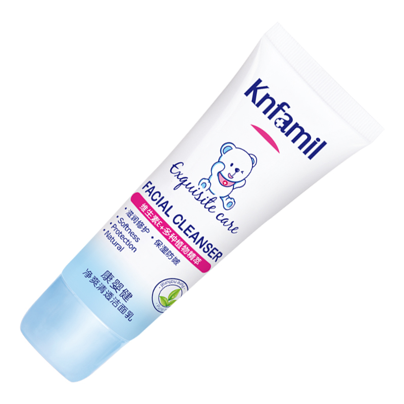 康婴健(Knfamil)净爽清透洁面乳50g 补水温和洗面奶 控油清爽泡沫保湿洁面乳 深层滋养润肤洁面露