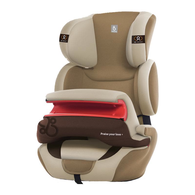 Babysing s4 汽车儿童安全座椅宝宝车载座椅 9个月-12岁 前置护体图片
