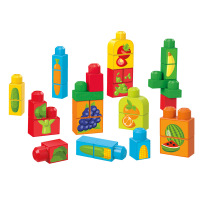 [苏宁自营]Mega美高费雪美高大积木蔬果学习套装DPY42