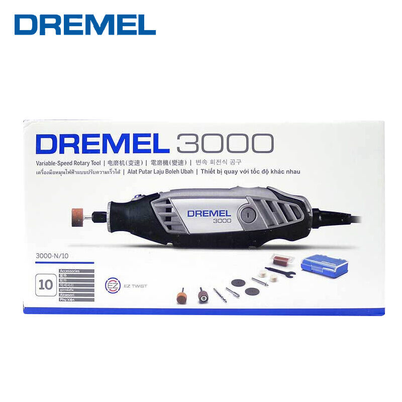 [苏宁自营]琢美(DREMEL)电磨机 雕刻机 玉石雕刻机 电磨机3000-N/10 / 3000-1/26