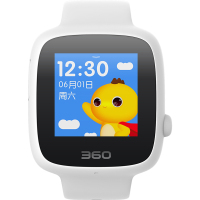 360儿童手表彩屏版二代 防丢防水GPS定位 儿童手机 360儿童卫士 儿童手表SE 二代智能彩屏电话手表 云朵白