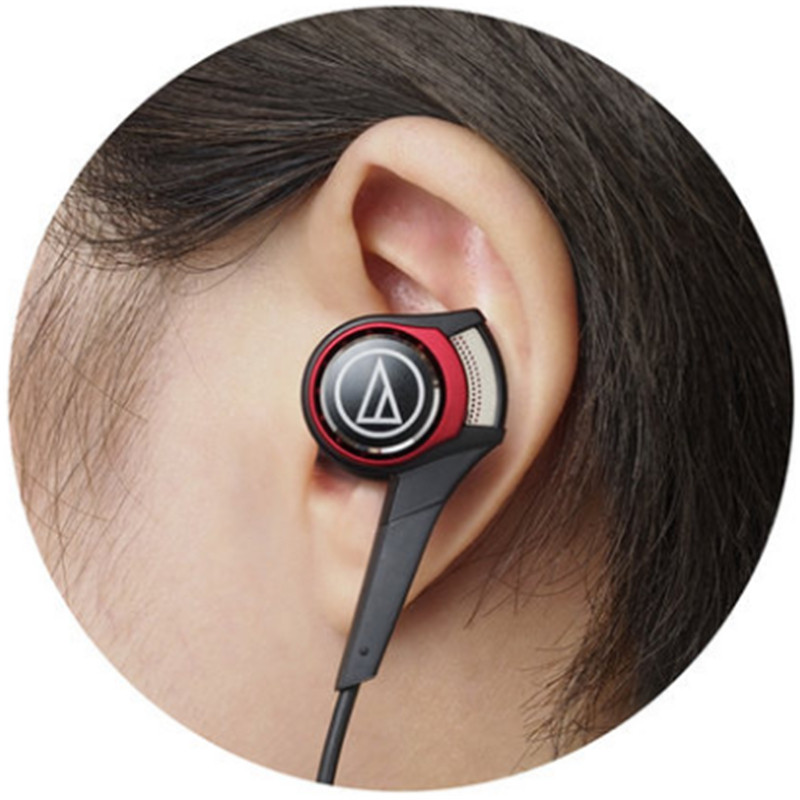 铁三角(audio-technica)ATH-CKS990iS 重低音线控耳机 入耳式智能手机耳麦 黑色