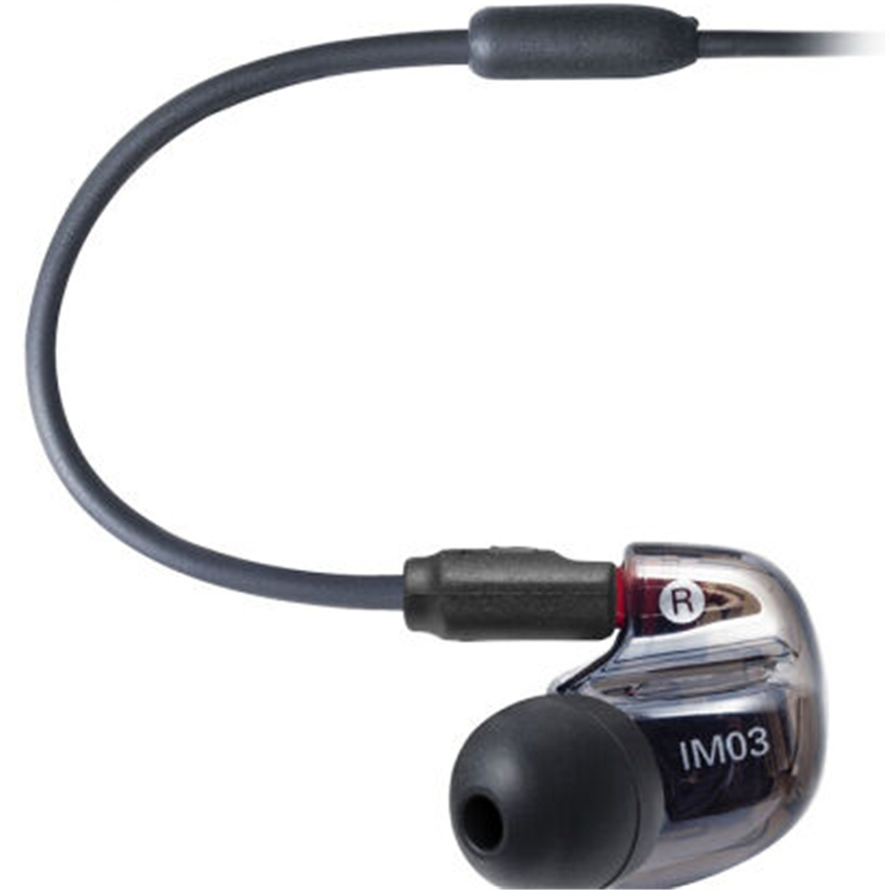 铁三角(audio-technica)ATH-IM03 入耳式耳机可换线三动铁单元