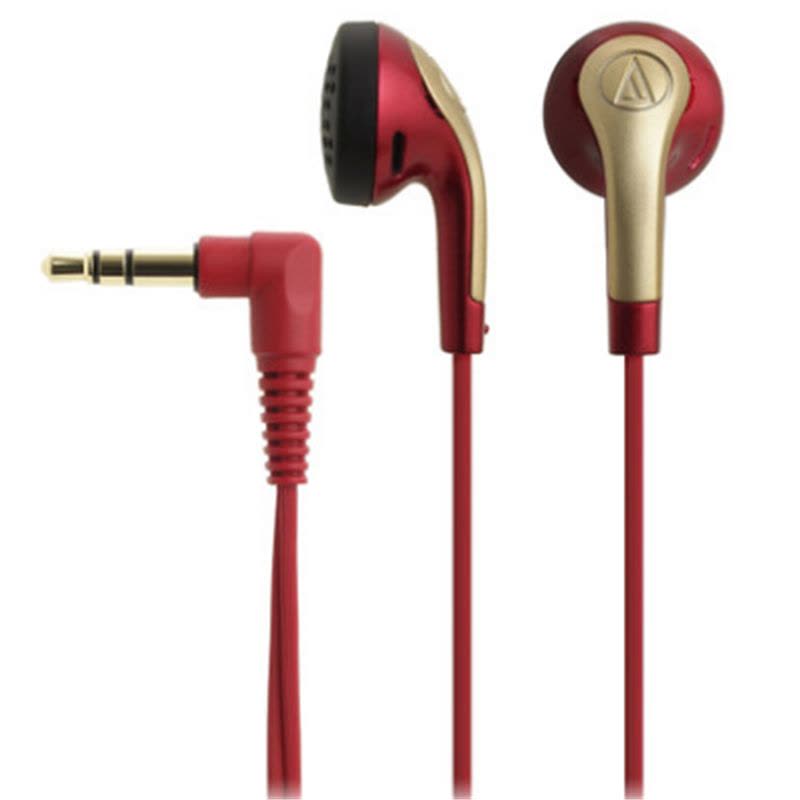 铁三角（audio-technica） ATH-C999 耳塞式耳机 红色图片