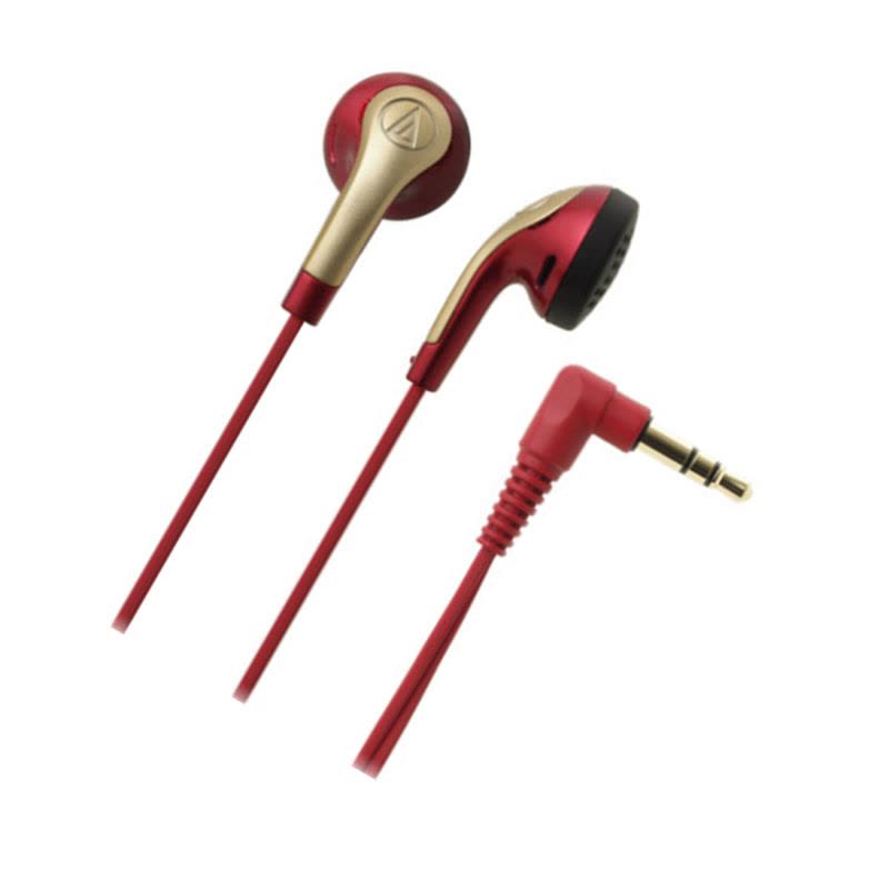 铁三角（audio-technica） ATH-C999 耳塞式耳机 红色图片