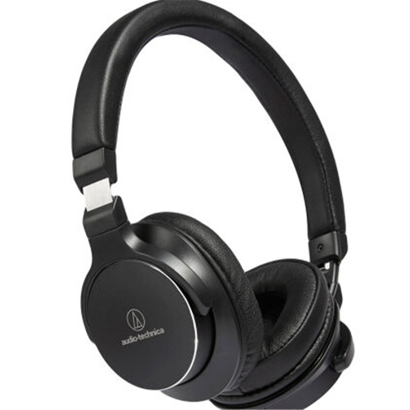 铁三角(audio-technica)ATH-SR5 便携头戴式HiFi有线耳机 高解析音质 黑色高清大图