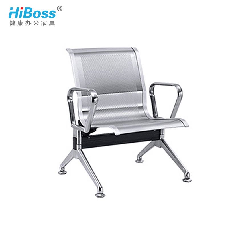 HiBoss 不锈钢机场椅排椅公共候车椅银行等候椅医院候诊椅输液椅车站长椅图片