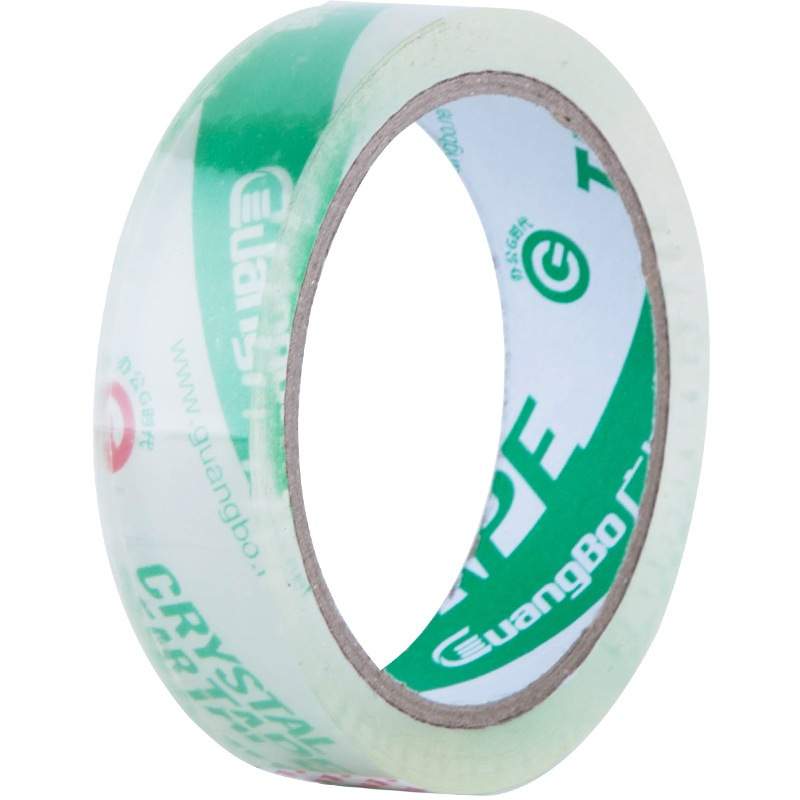 广博FX-64透明胶带12卷装24mm*50y透明文具胶带 封箱胶带 胶布 宽胶带 封箱带/胶布/封箱器