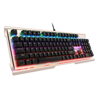 达尔优(dare-u))CK525-MIY达尔优插拔机械键盘游戏键盘电竞键盘办公家用网吧光电USB 混光版黑色青轴