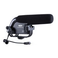 BOYA BY-VM190P单反相机 5D2 6D摄像机DV采访麦克风 专业指向性录音话筒 超心型麦克风 电容话筒微电影
