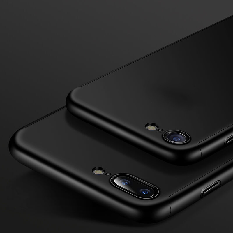 ESCASE 苹果iPhone7手机壳 苹果7手机套 苹果7保护壳 指环扣套装 男女通用