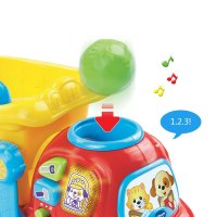 [苏宁自营]伟易达(Vtech) 奇趣翻斗车 宝宝拖拉声光中英双语玩具 儿童拉车手拉玩具车