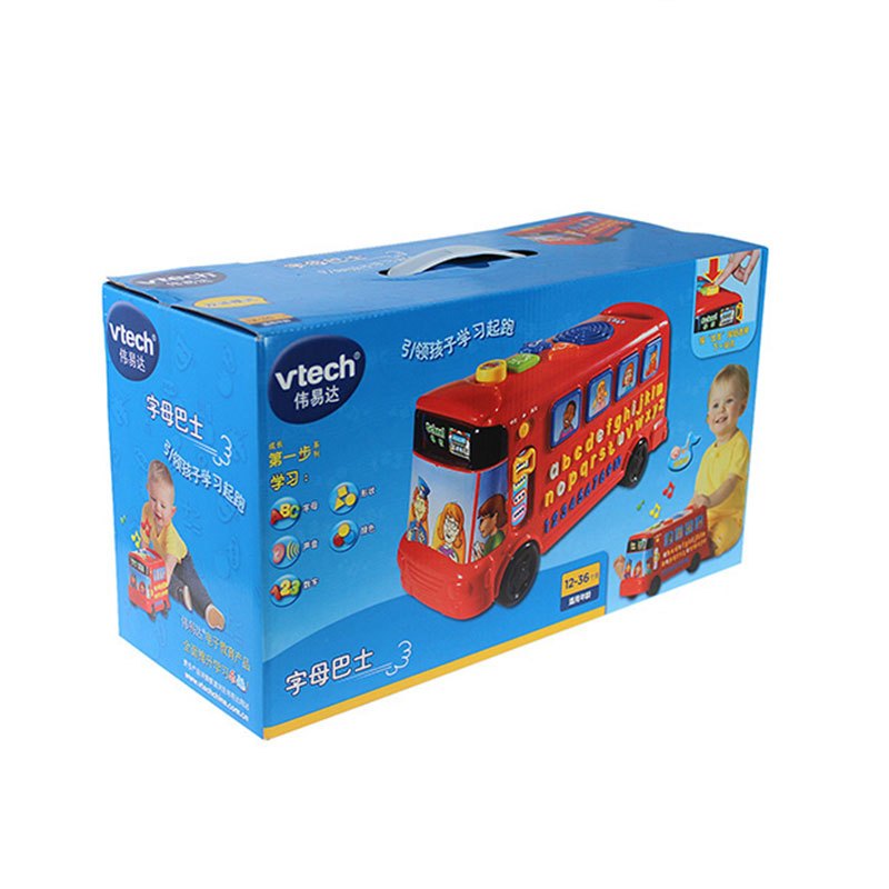 [苏宁自营]伟易达(Vtech) 字母巴士 中英文双语26个字母学习机儿童早教益智宝宝玩具