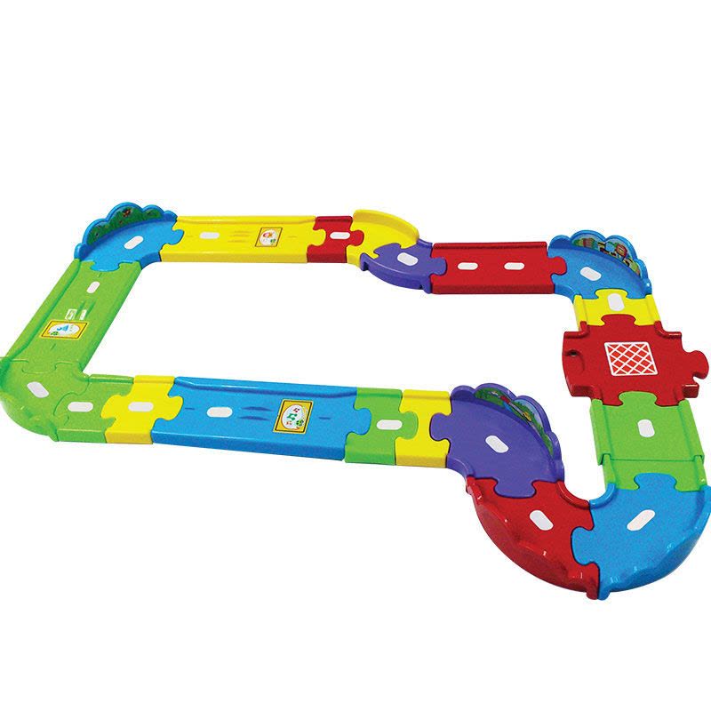 【苏宁自营】伟易达(Vtech) 神奇轨道车系列 模拟场景拼接轨道儿童益智玩具 轨道套装80-148118图片