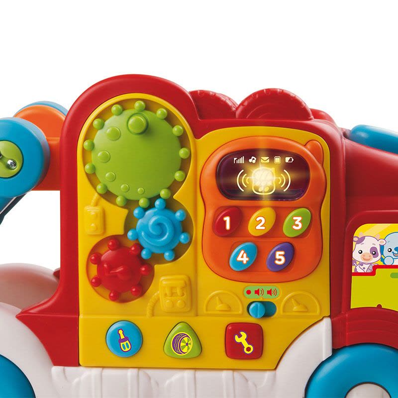 [苏宁自营]伟易达(Vtech) 神奇轨道车系列 模拟场景拼接轨道儿童益智玩具 运输车80-136618图片