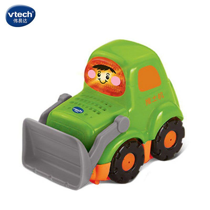 【苏宁自营】伟易达(Vtech) 神奇轨道车系列 模拟场景拼接轨道二代小车儿童益智玩具 推土机80-151818图片