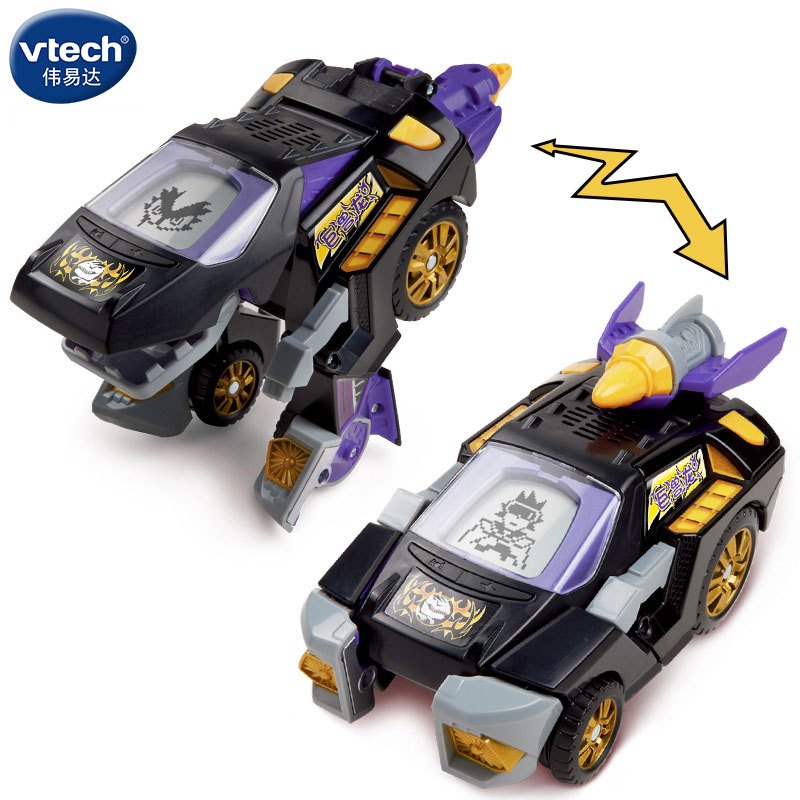 [苏宁自营]伟易达(Vtech) 变形恐龙系列二代 变形机器人汽车百变金刚儿童男孩玩具 巨兽龙80-141318