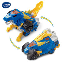 [苏宁自营]伟易达(Vtech) 变形恐龙系列三代 变形机器人汽车百变金刚儿童男孩惯性玩具速棘背龙80-149018