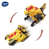 [苏宁自营]伟易达(Vtech) 变形恐龙系列三代 变形机器人汽车百变金刚儿童男孩惯性玩具 级速冥河龙80-149118