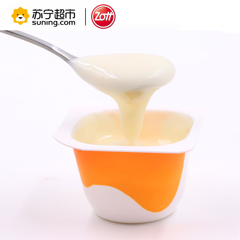 zott卓德热处理风味发酵乳(杏儿味)55g*24杯 德国进口高清大图