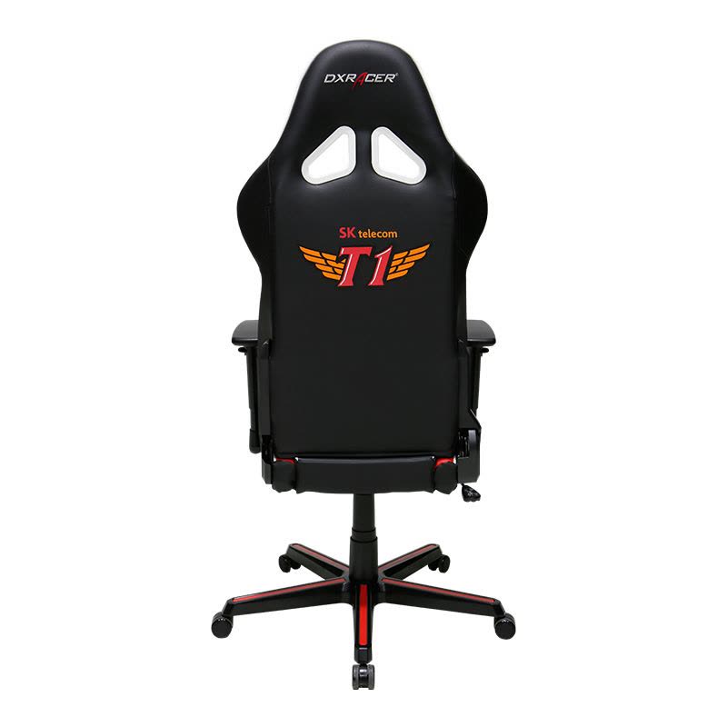 迪锐克斯(DXRacer) R208黑红白色电脑椅电竞椅转椅家用人体工学赛车游戏椅子图片