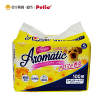 泰迪狗尿片日本派地奥petio狗尿垫加厚100片除臭狗尿不湿狗尿布垫