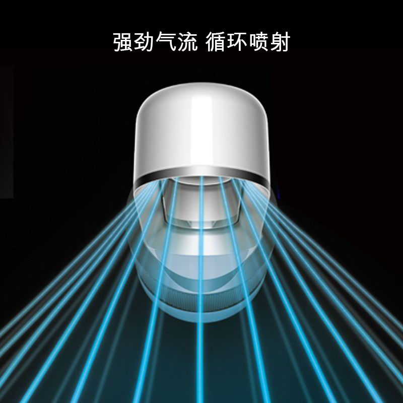 戴森(Dyson) HP00 一机多用 空气净化 暖风器 无叶安全设计 除甲醛&苯 白银色