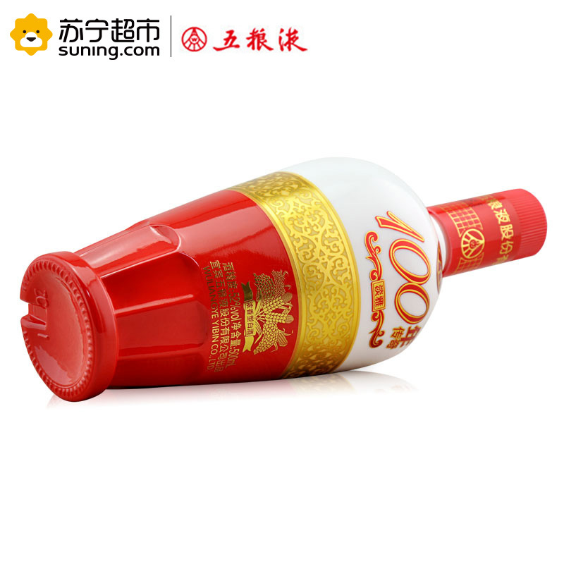 五粮液出品 100年传奇 淡雅 52度 浓香型白酒 500ml*6 整箱装