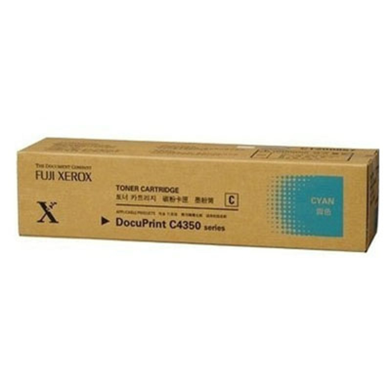 富士施乐(Fuji Xerox)粉盒CT200900适用DocuPrint C4350 青色墨粉筒
