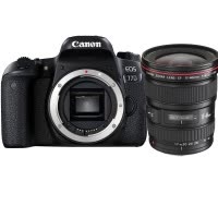 佳能(Canon) EOS 77D(17-40mm F4) 数码单反相机 单镜头套装 约2420万像素