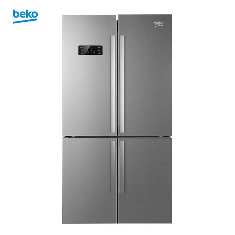 倍科(beko) GNE114622IX 556升 冰箱 十字对开门冰箱 多门冰箱 变频风冷无霜 欧洲原装进口(银灰色)图片