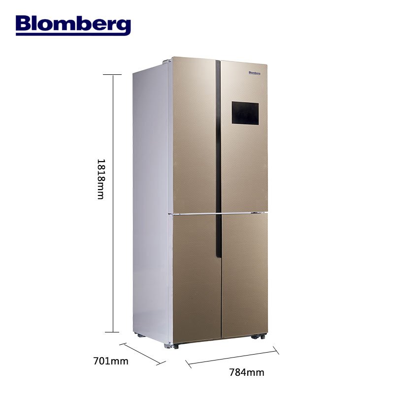 博伦博格/Blomberg KQD4282LGAI 10.1寸电脑智能云wifi冰箱(支持苏宁智能APP远程操控)