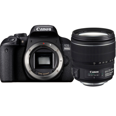 佳能(Canon) EOS 800D (15-85 USM) 数码单反相机 单镜头套装 约2420万像素