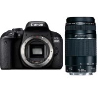 佳能(Canon) EOS 800D （75-300mm III） 数码单反相机 单镜头套装 约2420万像素