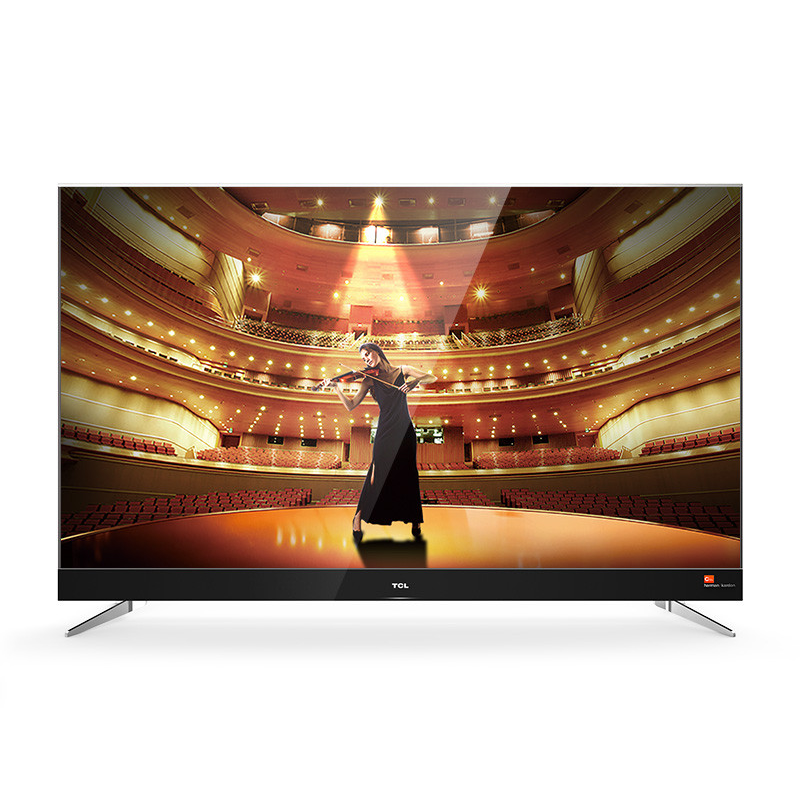 TCL 60C2 60英寸 4K·HDR 哈曼卡顿音响 34核超高清安卓智能LED电视(黑)高清大图