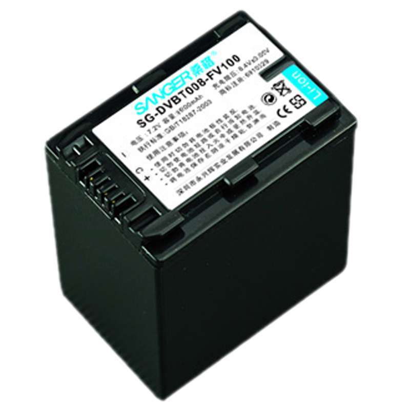 桑格(SANGER)NP-FV100电池+充电器适用索尼VG30 VG900 AX30 40 PJ675 PJ760图片