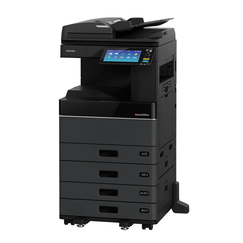东芝(TOSHIBA)彩色A3复合机e-STUDIOFC-2000AC套机 彩色打印复印扫描(主机+双面器+双面输稿器+第二纸盒)