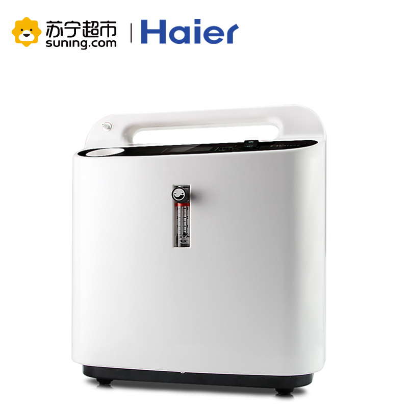 海尔(Haier)医用级制氧机带雾化3升吸氧机老人孕妇氧气机 带氧浓度监测1-3升可调节 CP303 家用氧