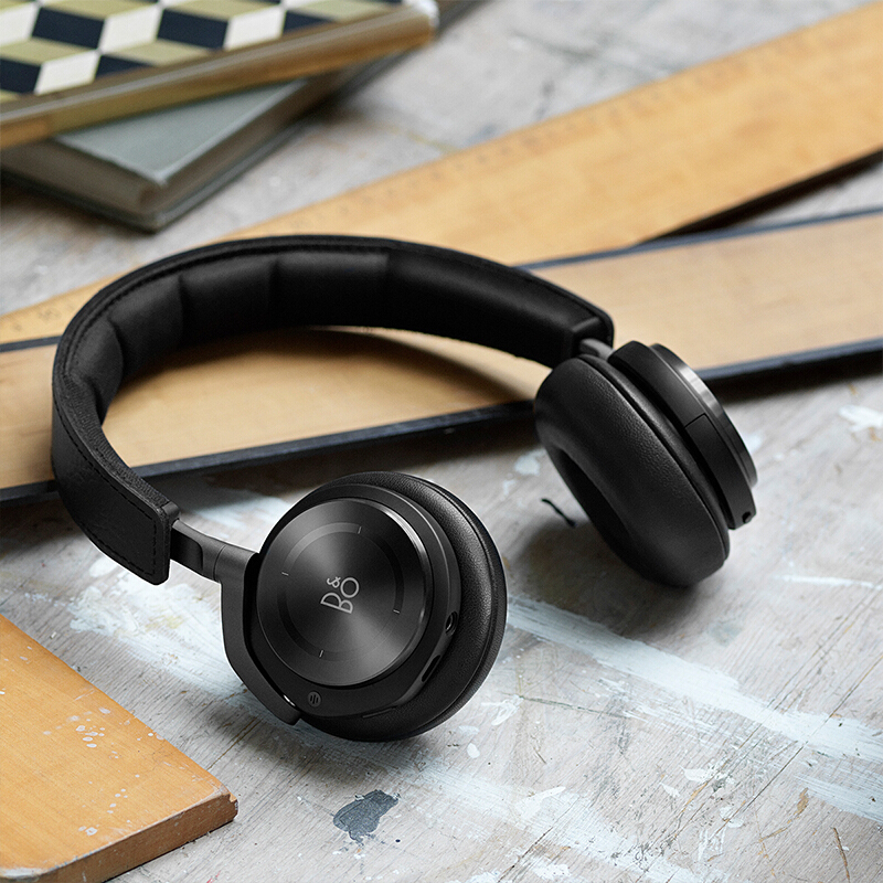 B&O PLAY（by Bang & Olufsen）BeoPlay H8 无线蓝牙贴耳式降噪耳机 铝制触摸界面 黑色