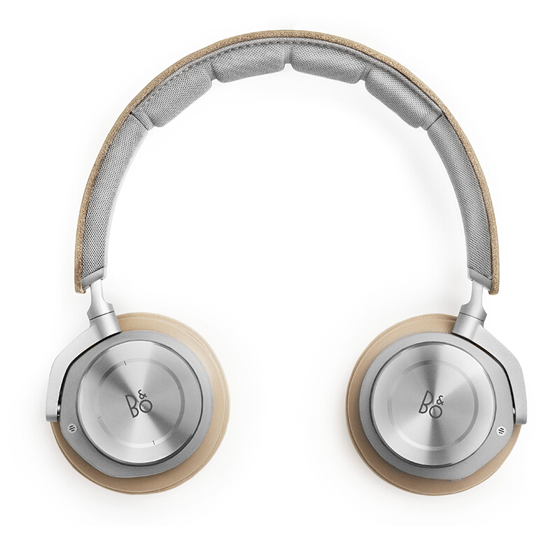 B&O PLAY（Bang&Olufsen）BeoPlay H8 无线蓝牙头戴式贴耳式降噪耳机 铝制触摸界面 米褐色