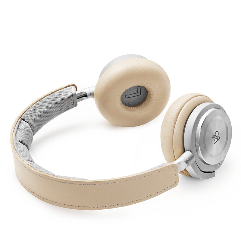 B&O PLAY（Bang&Olufsen）BeoPlay H8 无线蓝牙头戴式贴耳式降噪耳机 铝制触摸界面 米褐色