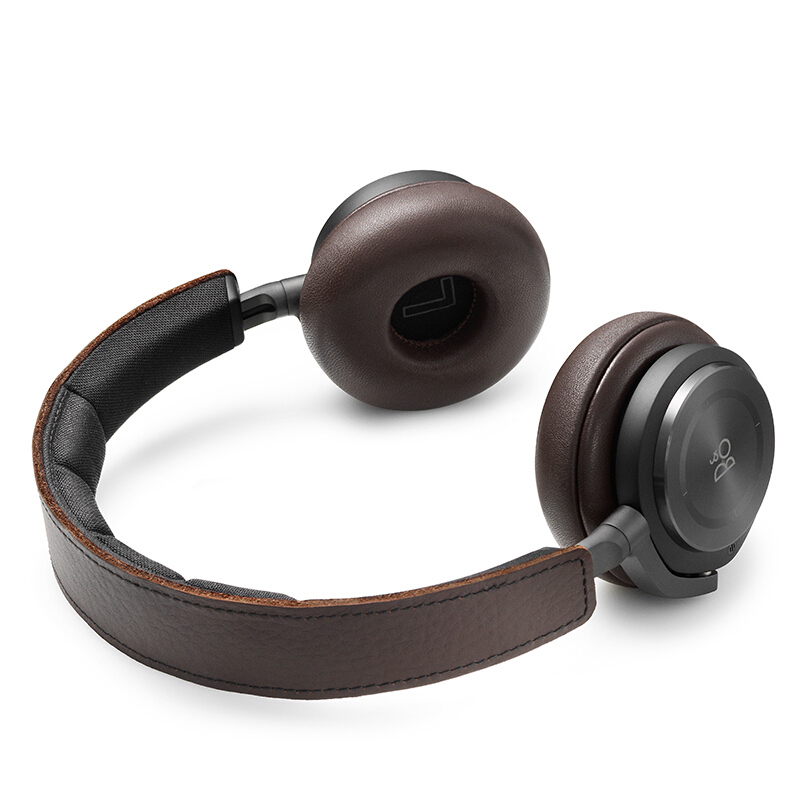 B&O PLAY（by Bang & Olufsen）BeoPlay H8 无线蓝牙贴耳式降噪耳机 铝制触摸界面 灰褐色