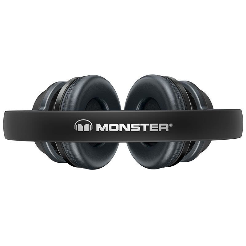 魔声（Monster）Ntune 灵动 头戴式线控耳机 便携带耳麦通话手机耳机 超重低音隔音降噪电脑耳机 磨砂黑图片